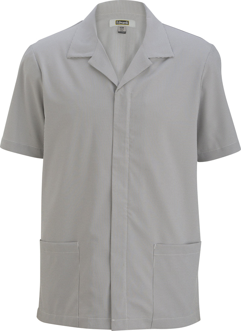 Edwards Garment [4282] Pincord Ultra-Stretch Service Shirt. Live Chat For Bulk Discounts.