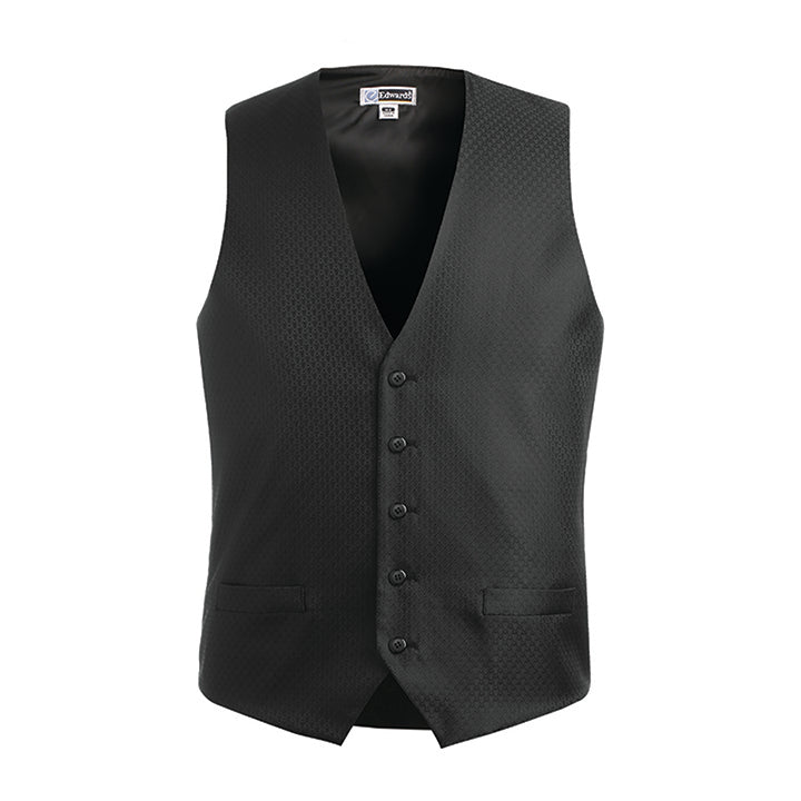 Edwards Garment [7390] Diamond Brocade Vest. Live Chat For Bulk Discounts.