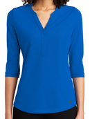 OGIO [LOG104] Ladies Jewel Henley.