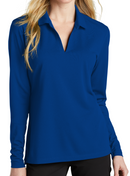 Nike [NKDC2105] Ladies Dri-FIT Micro Pique 2.0 Long Sleeve Polo. Live Chat For Bulk Discounts.