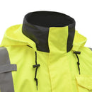GSS Safety [8003] Class 3 3-IN-1 Waterproof Bomber with New Removable Fleece - Lime with Black Bottom.  Live Chat for Bulk Discounts.