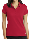 Nike [746100] Ladies Dri-FIT Solid Icon Pique Modern Fit Polo. Live Chat For Bulk Discounts.