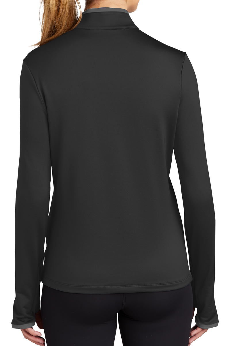 Nike [779796] Ladies Dri-FIT Stretch 1/2-Zip Cover-Up. Live Chat For Bulk Discounts.