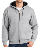 CornerStone [CS620] Heavyweight Full-Zip Hooded Sweatshirt with Thermal Lining. Live Chat For Bulk Discounts.