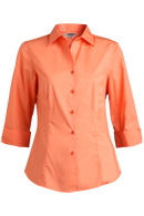 Edwards Garment [5033] Stretch Broadcloth Blouse. Live Chat For Bulk Discounts.