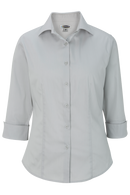 Edwards Garment [5033] Stretch Broadcloth Blouse. Live Chat For Bulk Discounts.