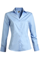 Edwards Garment [5034] Stretch Broadcloth Blouse. Live Chat For Bulk Discounts.