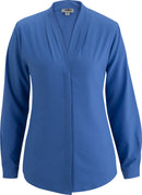 Edwards Garment [5274] Redwood & Ross V-Neck Blouse. Live Chat For Bulk Discounts.