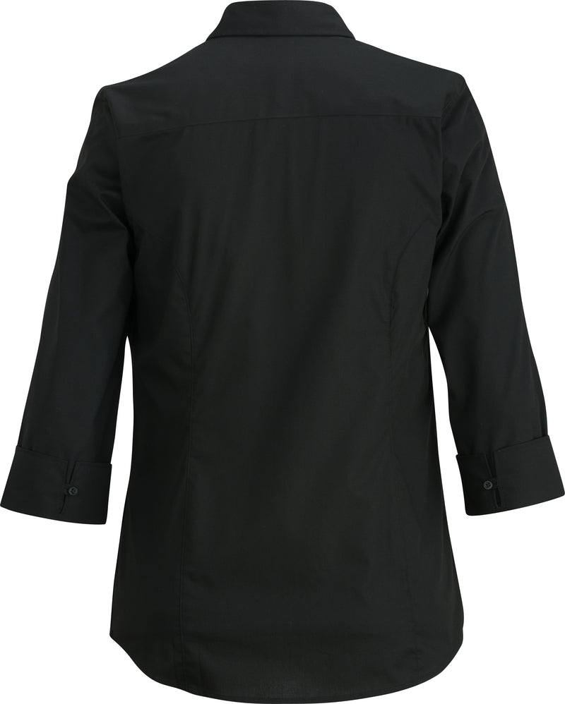 Edwards Garment [5317] Comfort Stretch Broadcloth Blouse. Live Chat For Bulk Discounts.