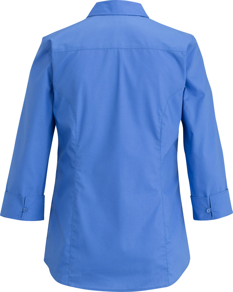 Edwards Garment [5317] Comfort Stretch Broadcloth Blouse. Live Chat For Bulk Discounts.