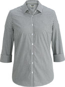 Edwards Garment [5317] Comfort Stretch Broadcloth Blouse. Live Chat For Bulk Discounts.