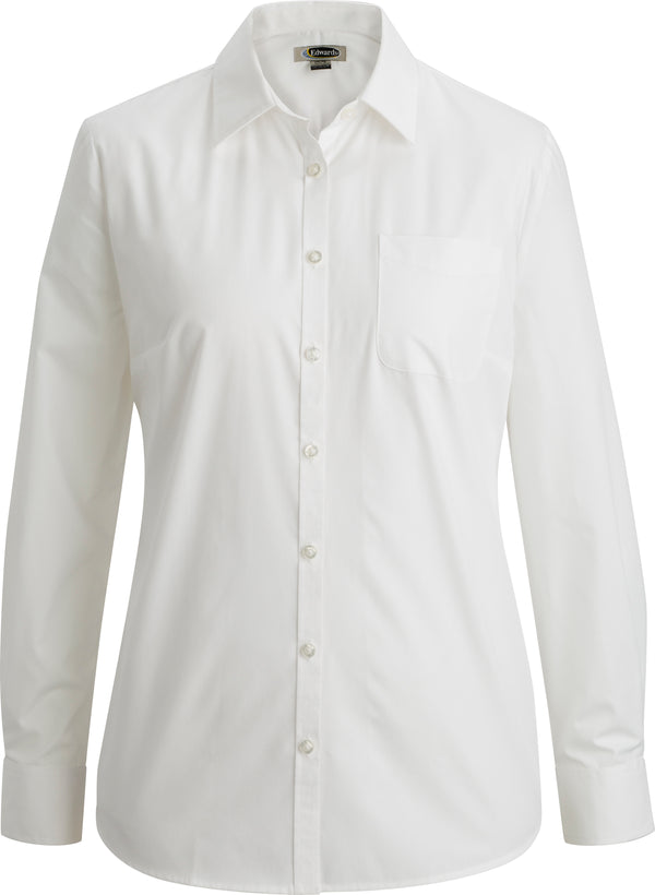 Edwards Garment [5354] Essential Broadcloth Shirt. Live Chat For Bulk Discounts.