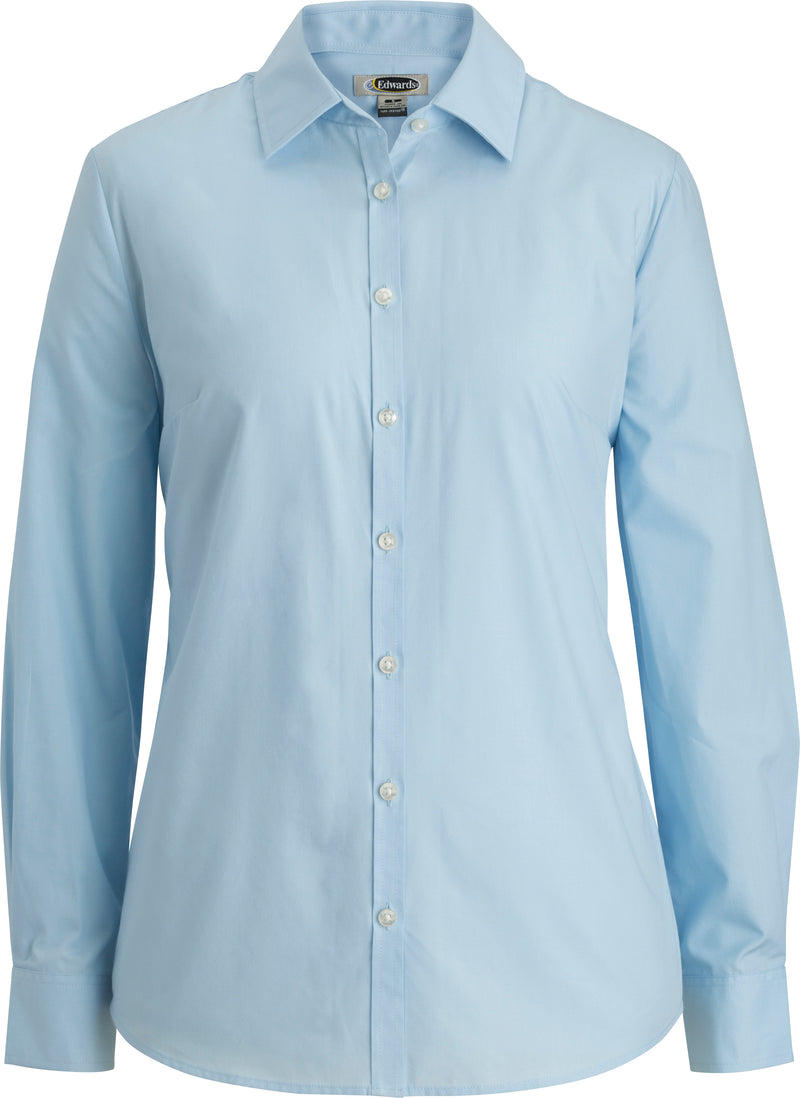 Edwards Garment [5354] Essential Broadcloth Shirt. Live Chat For Bulk Discounts.