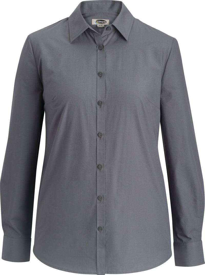 Edwards Garment [5354] Essential Broadcloth Shirt. Live Chat For Bulk Discounts.