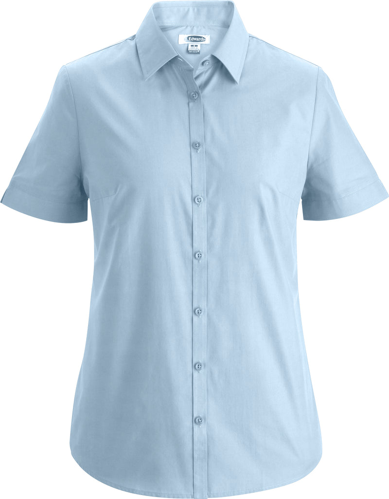 Edwards Garment [5356] Essential Broadcloth Blouse. Live Chat For Bulk Discounts.