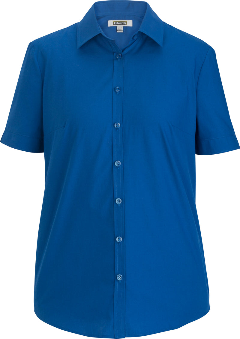 Edwards Garment [5356] Essential Broadcloth Blouse. Live Chat For Bulk Discounts.