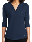 OGIO [LOG104] Ladies Jewel Henley.