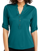 OGIO [LOG111] Code Stretch Long Sleeve Button-Up.