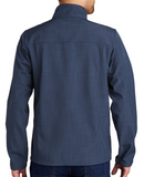Eddie Bauer [EB532] Shaded Crosshatch Soft Shell Jacket. Live Chat for Bulk Discounts.