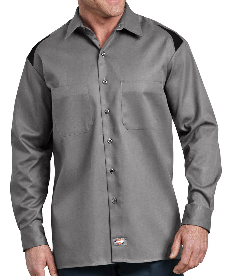 Dickies [LL605] Long Sleeve Performance Team Shirt. Live Chat For Bulk Discounts.