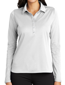 Nike [545322] Ladies Long Sleeve Dri-FIT Stretch Tech Polo. Live Chat For Bulk Discounts.