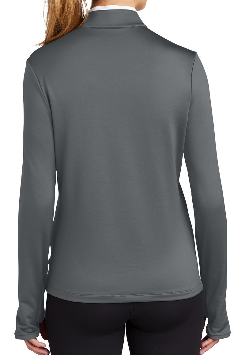 Nike [779796] Ladies Dri-FIT Stretch 1/2-Zip Cover-Up. Live Chat For Bulk Discounts.