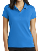 Nike [746100] Ladies Dri-FIT Solid Icon Pique Modern Fit Polo. Live Chat For Bulk Discounts.