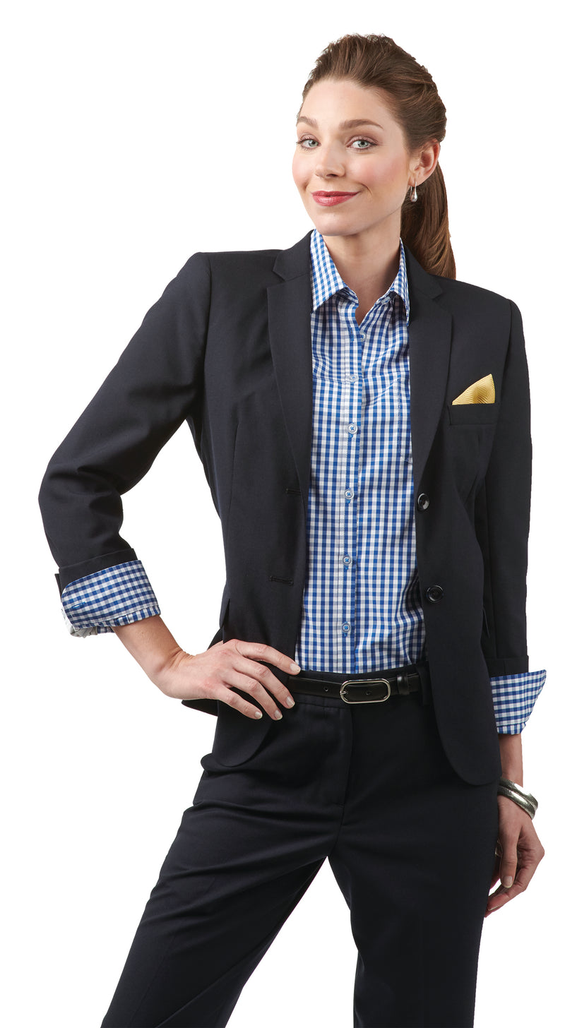 Edwards Garment [6633] Women's Redwood & Ross Signature Suit Coat. Live Chat For Bulk Discounts.