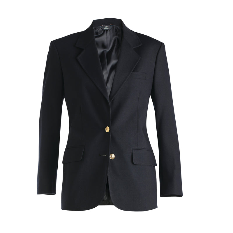 Edwards Garment [6830] Women's Hopsack Blazer. Live Chat For Bulk Discounts.