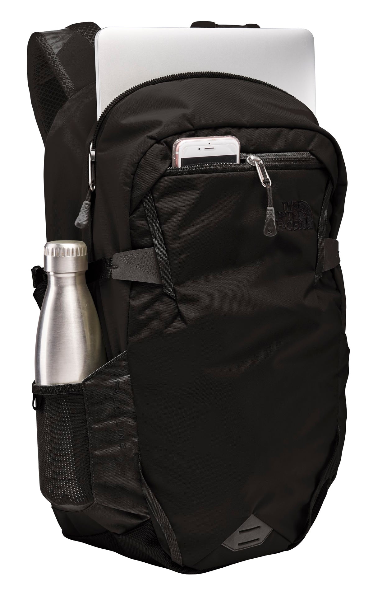 north face fall line black mens backpack The elastic webbing North Face Fall Line Backpack