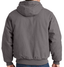 CornerStone [CSJ41] Washed Duck Cloth Insulated Hooded Work Jacket. Live Chat For Bulk Discounts.