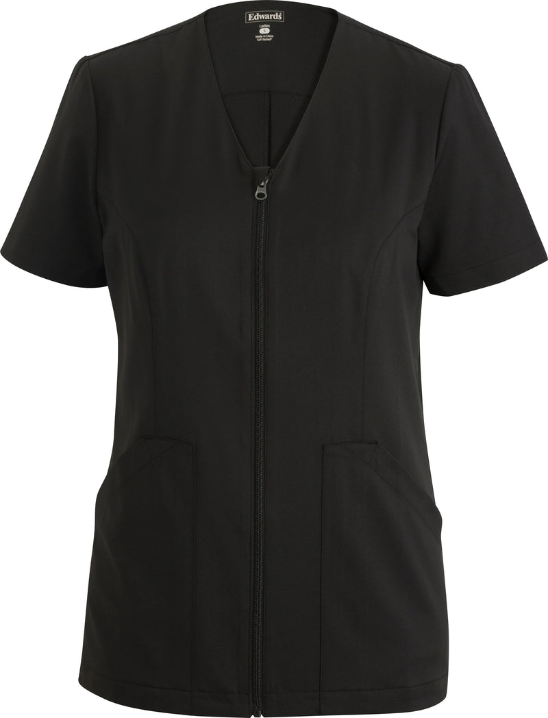 [7260] Sorrento Power Stretch Full-Zip Tunic. Live Chat For Bulk Discounts.