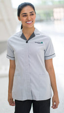 [7277] Pincord Ultra-Stretch Tunic. Live Chat For Bulk Discounts.