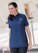 Edwards [7292] Ladies Essential Soft-Stretch Full-Zip Tunic. Live Chat For Bulk Discounts.