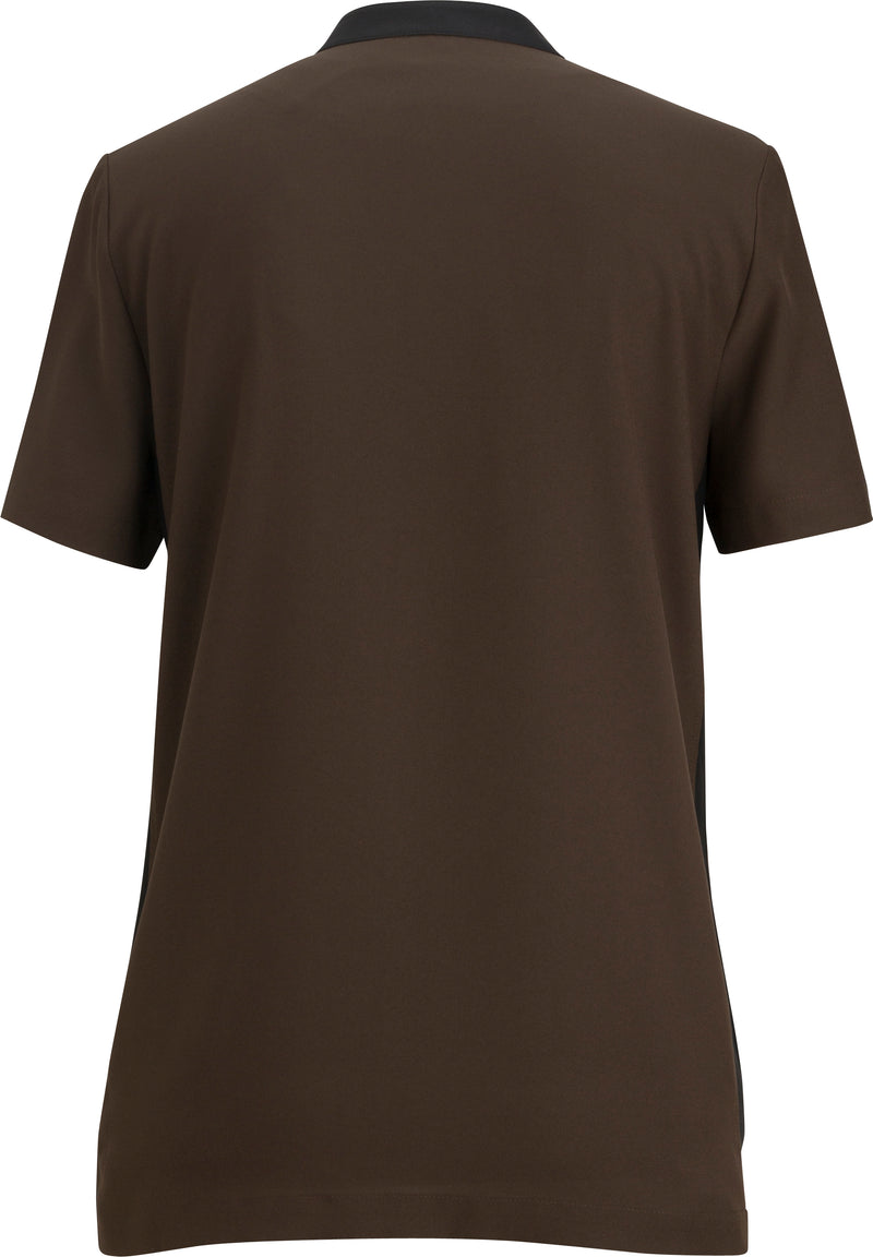 Edwards Garment [7292] Essential Soft-Stretch Full-Zip Tunic. Live Chat For Bulk Discounts.