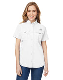 Columbia [139655] Ladies' Bahama Short-Sleeve Shirt. Live Chat For Bulk Discounts.