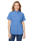 Columbia [139655] Ladies' Bahama Short-Sleeve Shirt. Live Chat For Bulk Discounts.