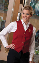 Edwards Garment [7490] Essential Polyester Vest. Live Chat For Bulk Discounts.
