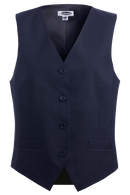 Edwards Garment [7490] Essential Polyester Vest. Live Chat For Bulk Discounts.