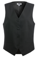 Edwards Garment [7490] Essential Polyester Vest. Live Chat For Bulk Discounts.
