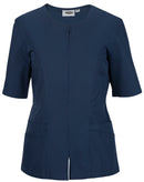 Edwards Garment [7887] Ladies Zip Front Smock. Live Chat For Bulk Discounts.
