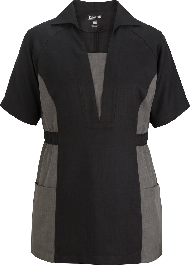 Edwards Garment [7891] Premier V-Neck Pull-Over Tunic. Live Chat For Bulk Discounts.