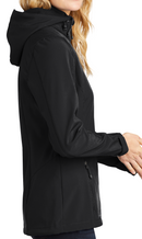 Eddie Bauer [EB537] Ladies Hooded Soft Shell Parka. Live Chat for Bulk Discounts.