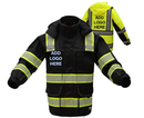 GSS Safety [8507] Hi Vis Onyx Ripstop 3 in1 Winter Parka Jacket-Black. Live Chat For Bulk Discounts.