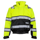 GSS Safety [8511/8513] ONXY Class 3 Ripstop 3 in 1 Teflon Protection Winter Bomber Jacket w/Segment Tape.  Live Chat for Bulk Discounts.