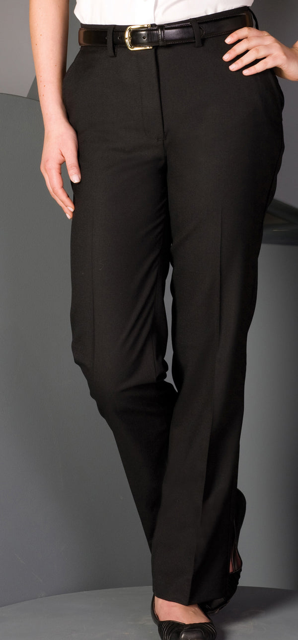 Edwards [8733] Ladies Flat-Front Dress Pant. Redwood & Ross Signature Collection. Live Chat For Bulk Discounts.