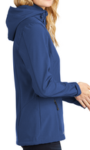 Eddie Bauer [EB537] Ladies Hooded Soft Shell Parka. Live Chat for Bulk Discounts.