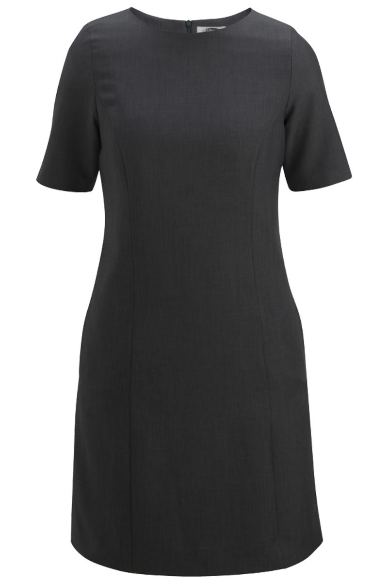 Edwards Garment [9925] Ladies Washable Lightweight Jewel Neck Dress. Redwood & Ross Synergy Collection. Live Chat For Bulk Discounts.