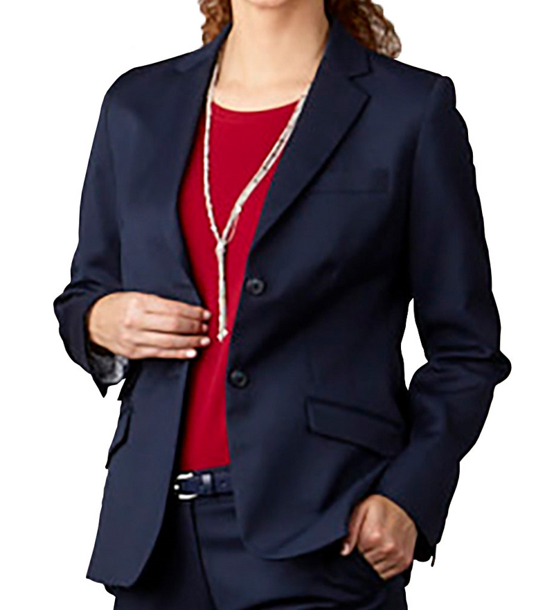 Edwards [6535] Ladies Washable Hip-Length Suit Coat. Redwood & Ross Russel Collection. Live Chat For Bulk Discounts.