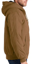 CornerStone [CSJ41] Washed Duck Cloth Insulated Hooded Work Jacket. Live Chat For Bulk Discounts.